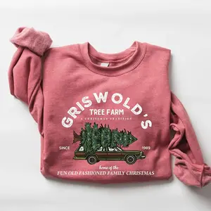 Grisworld Sweatshirt, Grisworld Christmas Tree Sweatshirt, Christmas Movie Sweatshirt, Family Christmas Sweatshirt, Christmas Vacation Shirt - LORA ATCHER