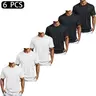 MAGCOMSEN Men's Fitted Cut Crew Neck Mesh Short Sleeve Shirts - 1/3/6 Pack, Lightweight, Sweat-Wicking Workout Tops for Biking, Father's Day Gift, Athleisure Wear with Dry-Fit Freshness