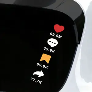 Funny & Creative Stickers for Likes, Comments, Saves & Shares – Custom Glass, Waterproof Car Window & Mirror Decals