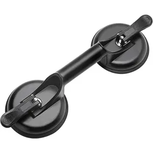 Glass Suction Cups Heavy Duty  Handle Glass Holder Hooks to Lift Large Glass/Moving Glass/Pad for Lifting/Dent Fixer