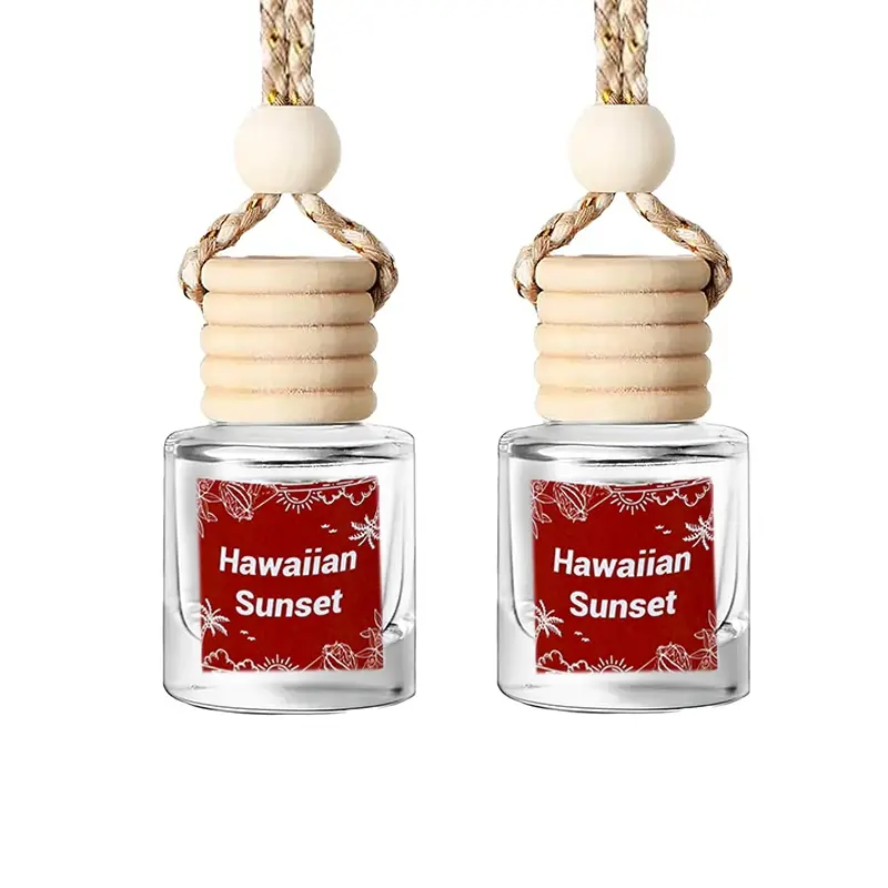 Car Air Freshener Set, 2pcs Vent Clips & Hanging Fresheners, Long-Lasting Scented Accessories for Cars, Home, Office Use, Car Fragrance Set, Car Accessory