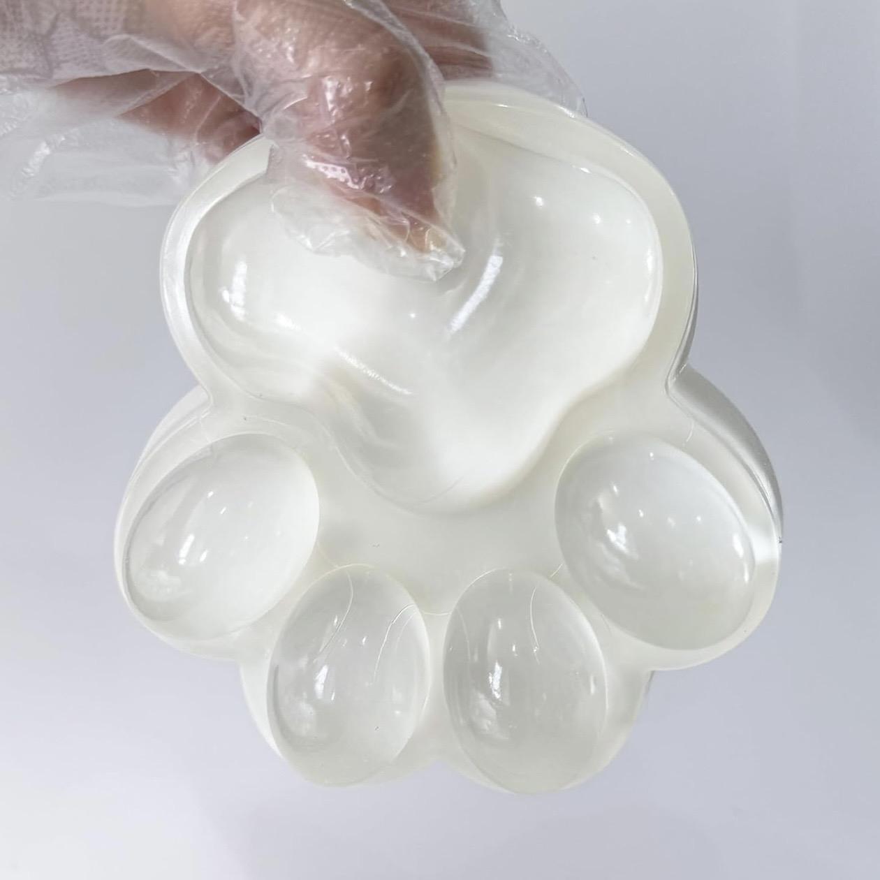 【2025 New】Big Cat Paw Squishy Toy, Clear Cat Paw Squeeze Toys, 5.5in Squishy Stress Relief Toy,Pinching Squishy, Executive Desk Toys Squishy,Soft High Resilience Squishy Toys.