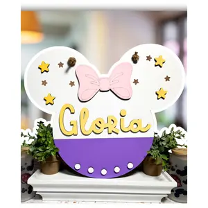 Enchanted Ears | Custom | Girl Duck Personalized Name Sign