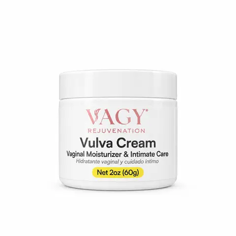 VAGY Rejuvenation Yoni Lips Intimate Care Moisturizer Cream - 400ml Gentle, Lightweight Daily Formula with Sea Buckthorn Oil, Hyaluronic Acid, Botanical Ingredients for Hydrating, Soothing Care (for After Waxing or Shaving, All Ages, Apply on Target Area)
