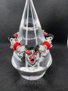 trendy charm pendant bracelets, gift, fashion accessories, rhinestones, jewelry