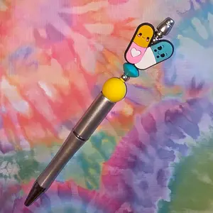 Pills beaded pen