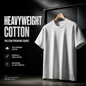 High Quality Cotton Men's Tee - Super Soft Crew Neck Short Sleeve Tops, All Day Casual Outfit, Ideal Gift for Men / Spouse