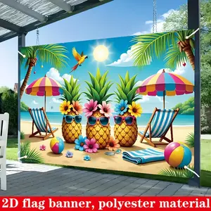 2D Flat Flag, Single Piece Sale, 150cm X 100cm (59in X 39.4in), Polyester Material, Home Decor, Party Supplies, Festival Decoration