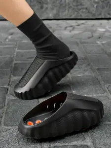 Couple Sport Massage Slide Sandals - Acupressure Foot Massage, Non-Slip Athletic Outsole, Thick Cushioned Sole, Waterproof EVA - Perfect for Couples' Daily Walking, Light Sports, Casual Wear & Outings - Comfortable Unisex Sport Slides, Thick Sole Slippers