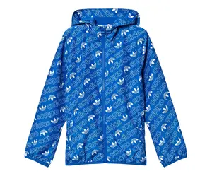 Adidas Repeating Trefoil Print Boys Windbreakers