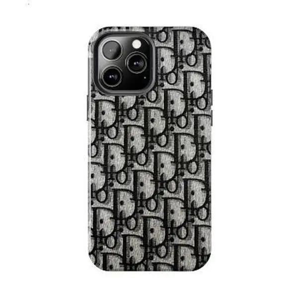 Luxury Monogram Pattern Phone Case with an Elegant and Stylish Design for iPhone 17/16/15/14/13/12/11/X/8/7 Pro Max/Pro/Mini and Samsung Galaxy S21/S22/S23/S24/S25/S26 Ultra & Plus