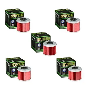 Hiflofiltro HF116 Oil Filter 5 Pack Honda CRF150R 250R 450R CRF450X & Husqvarna