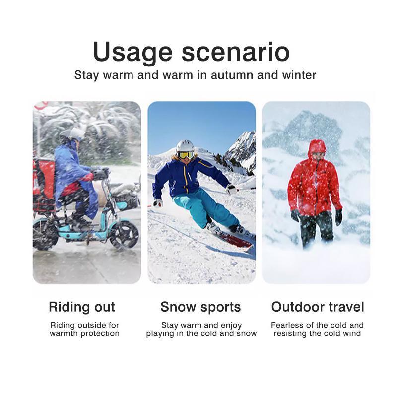 Solid Color Fuzzy Balaclava Mask, 1 Count Warm Windproof Thermal Ski Mask, Outdoor Knit Headgear for Men & Women, Camouflage Balaclava