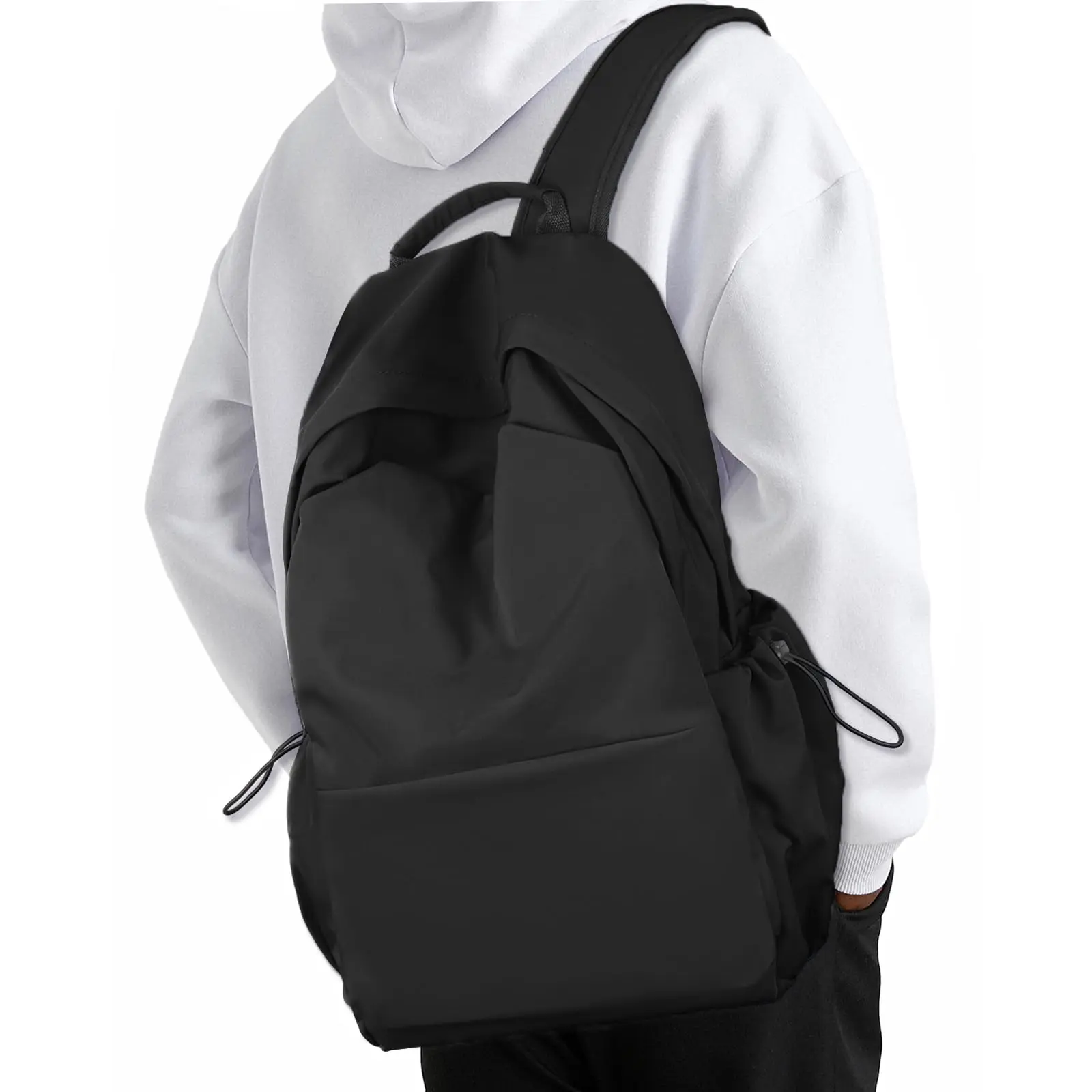 Laptop Backpack For Work  College Travel Lightweight Waterproof Daily Backpacks Men Women Sport Rucksack Computer Bag Fits 15.6 Inch Notebook