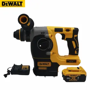DEWALT DCH273  tool set Rotary Percussion Drill 18V/20V MAX SDS Brushless 1 Inch PLUS L-shaped Woodworking Impact Drill for Precise Drilling torque high outdoorfun