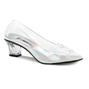 FUNTASMA CRYSTAL-103 Clear Lucite Pumps