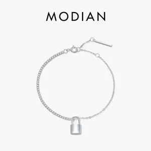 925 Sterling Silver Lock Bracelet