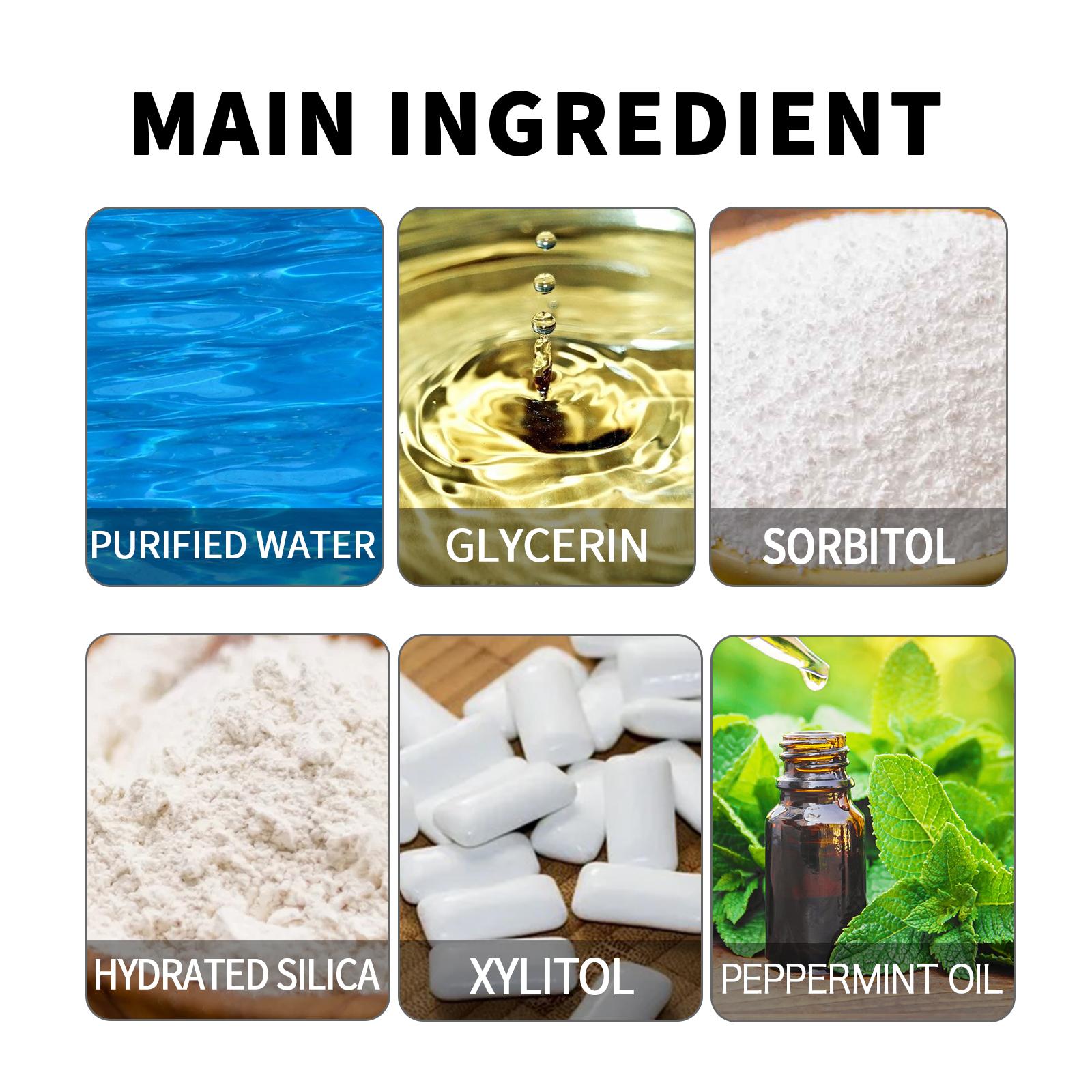 Teeth Brightening Essence, Removes Plaque, Freshens Breath, Soothes Gums, Deep Cleans for White Shiny Teeth