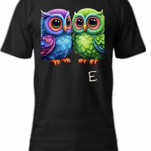 Boohoo Love T-shirt, Casual Crew Neck Short-Sleeve Top for Daily Wear