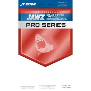 JT Eaton 7567365 JAWZ Pro Series Small Snap Animal Trap for Rats & Chipmunks