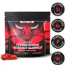 Prime Labs Testosterone Booster Gummies for Men - Wild Raspberry - 60 Count, 30 Servings