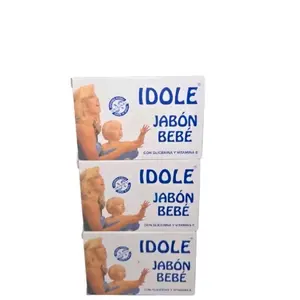 Idole Baby Soap - Pack of 3 Gentle Use - Cleansing for Comfort - Non-Steroidal Formula - Ideal for Babies 3-6 Months