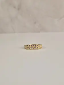 14K Gold Womens Nugget Ring