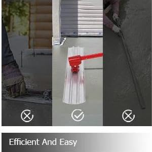 GARVEE 48x8 Inch Bull Float Magnesium Concrete Float, Aluminum Alloy Concrete Float Tool, with 4 Handles and Bull Float Bracket, Finishing Bull Float Bull Concrete Kit for Concrete Finishing