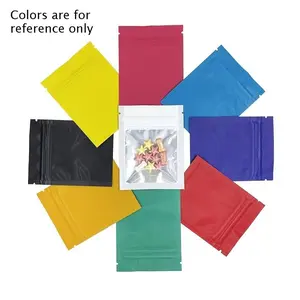 Transparent-windowed frosted small bag Sealed film bag