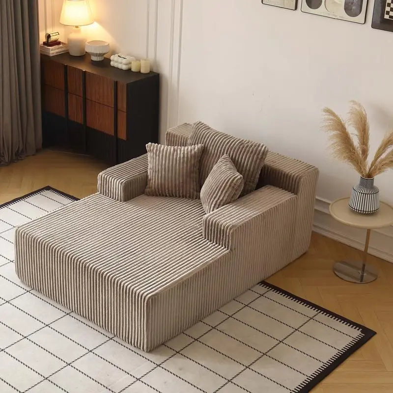 Single Sofa—Khaki
