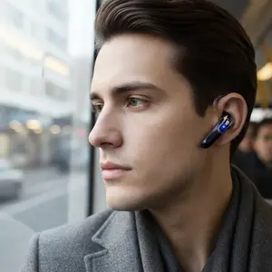 ITUKDEES  A commute-friendly, single-ear business Bluetooth headset featuring one-touch mute to eliminate external distractions, and smart redial to keep your hands free.