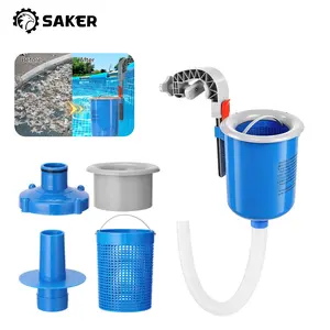 Saker Swimming Pool Leaf Skimmer Filter - Automatic Surface Debris Catcher & Cleaner, Durable Pool Maintenance Tool for Leaves, Twigs & Waste