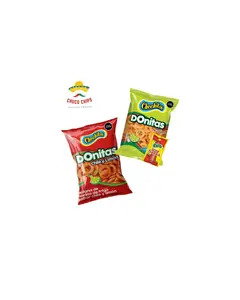 Chechitos Donitas Chile Limon or Sal y Limon . Bag with 25 bags. Net weight 300 grams . 12 grams each bag.