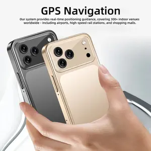 Mini Smart Phone, 4.5 Inch Dual SIM Smartphone, 4000mAh Battery Android 14 with 3GB RAM, 64GB Storage, Calling, GPS Bluetooth-compatible WiFi Portable Micro Tiny Mobile Phone