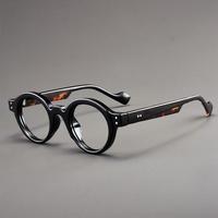 Black Frame Transparent Lenses Tortoises