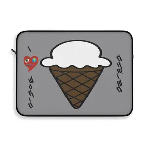 ILOVEWORLDGAMING ICE CREAM Laptop Sleeve three sizes