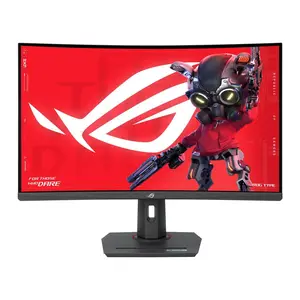 ASUS ROG Strix 32" 1440P USB-C Curved HDR Gaming Monitor (XG32WCS) - QHD, 180Hz, 1ms, Fast VA, Extreme Low Motion Blur Sync, FreeSync, DisplayWidget, Tripod Socket, AI Technology