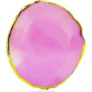 Resin Nail Art Palette, Nail Polish Palette Nail Painting Mixed Color Palette Display Board Pallet for Nail Art (Purple)