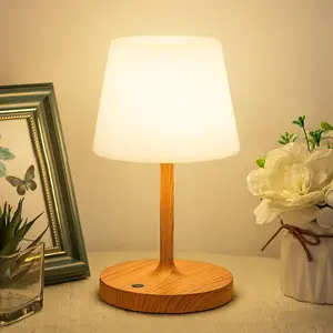 Cordless Shower Lamp Waterproof, Cordless Lamp with 4000mAh Battery, Rechargeable Table Lamp, Touch Dimmable Desk Light for Outdoor, Kitchen, Bathroom, Camping, Patio, IP54