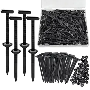 Nylon Cable Tie Buckle Kit PA66 Windproof Tensile Strength: 50kg &Anti-Corrosion for Car/Home/industrial Cable Management-40°C-130°C Extreme Proof, Lifetime Supply Pack (100pcs)TTV FathersDayGift daily repair Universal bundle