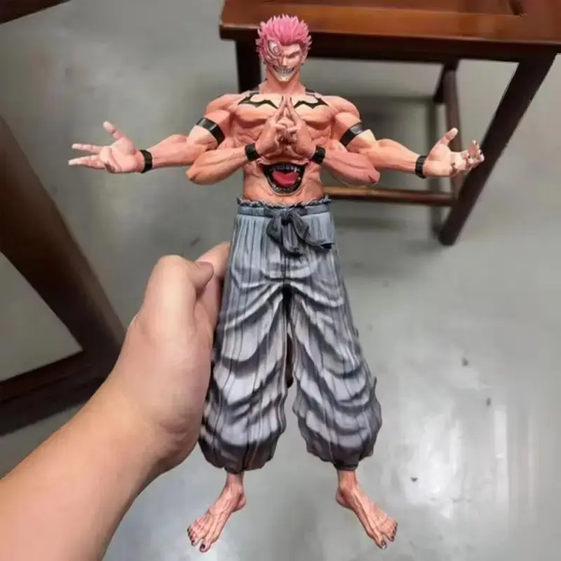 Jujutsu Kaisen Ryomen Sukuna Anime Figure 31cm Model Toy Desktop Ornament Collectible Statue Gift For Anime Lovers Festival Gift