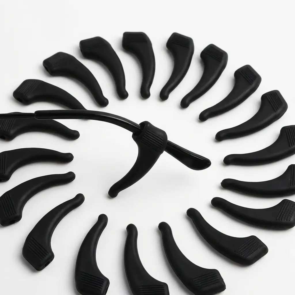 15 Pairs Ergonomic Silicone Ear Grips, Anti-Slip Eye Glasses Ear Grippers for a Comfortable and Secure Hold for Adults & Kids, Ear Cushions For Glasses