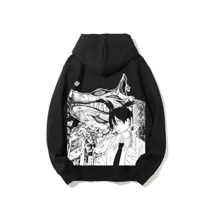 Chainsaw Man Aki Hoodie Anime Graphic Japanese Streetwear Clean Minimal Design Unisex Couple Pullover Soft Cotton Cozy Fall Winter Outfit Aesthetic Gift