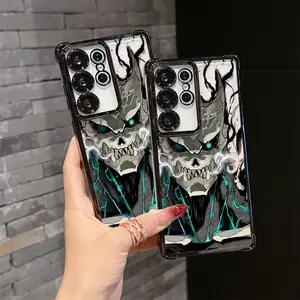 Anime Cartoon Hot-Blooded Monster 8 Phone Case Suitable for Samsung Galaxy S26 S25 S24 A57 A37 A07 A26 A36 A55 A35 A06 A16 A05 A14 A24 A34 A54 A15 A05S A25 A04e A04 S23 S22 S21 FE Ultra Plus Edge 4G 5G Protective Anti Fall Transparent Soft Back Cover