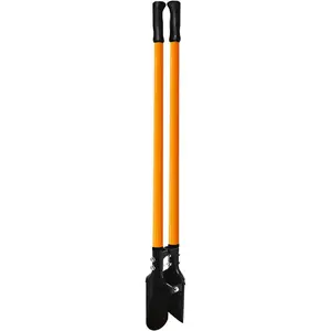 Hole Digger Tool, Heavy Duty  Hole Digger with Fiberglass Handle, 58 Inches