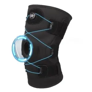 Knob-Adjustable Knee Brace with Patella Strap, Compression Knee Support for Men Women, Joint Stabilization Protector for Running Basketball Injury Recovery