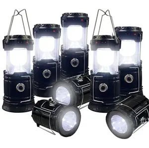 4-8 Pack Collapsible Led Lights – Lightweight Waterproof Solar And Usb Rechargeable Emergency Torch Lanterns, Ideal Father's Day Gift For Camping Gear, Outdoor Survival Activities, Home Power Outage Use, Portable Led Camping Lantern ,Emergency Led Lantern