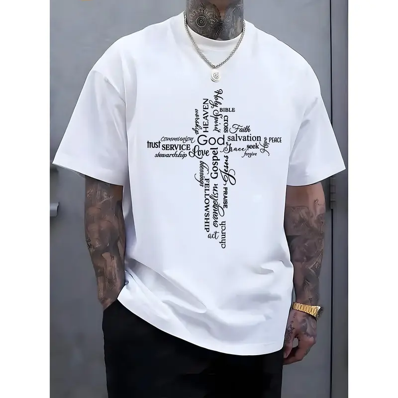 christianity cross t shirt designs - TikTok Shop