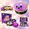 Halloween Ghost Dumpling Glitter Squeeze Toy Set, Spooky Stress Relief Squishy Fidget Toys, Portable Hand Decompression Toy, Halloween Party Favors Trick Treat Bag Fillers Holiday Gifts.#backtoschool#sohochic