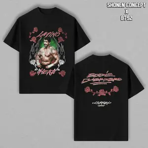 Eddie Guerrero Latino Heat WWE Champion Heavy Cotton Shirt Wrestlemania XX Tshirt Lucha Wrestling Libre Hoodie Fan Apparel Menswear Direct-to-garment Breathable Printing, Soft, Casual, Vintage, Streetwear, Graphic Tee, Unisex